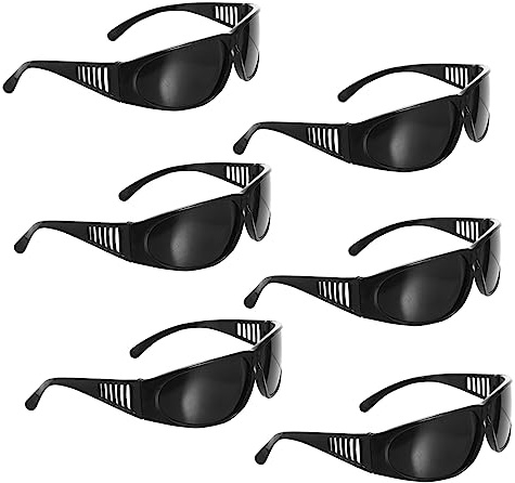 FUTUREORYY Gafas De Seguridad Para Soldar Anticongelantes Lente Transparente Antivaho Para Protección Ocular Industrial 6 Unidades Uso Laboral y Trabajo Profesional