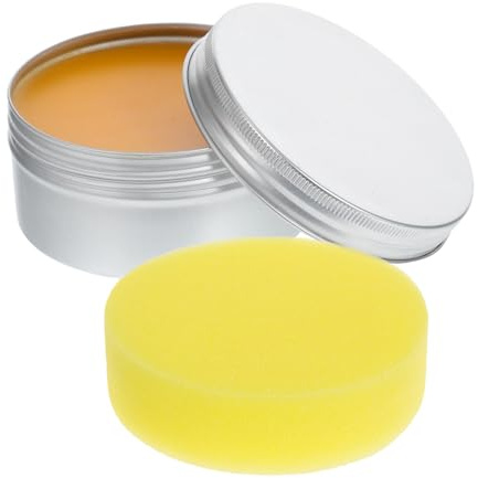 TOBBOMEY Redwood Maintenance Wax Beeswax Polish Oil for Wood Furniture Care Solid Wax Wood Care Paste for Hardwood Floors and Laminate Floors