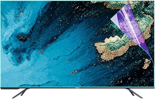 Blue Light TV Screen Protector Matte Anti Glare Monitor Film Filter Anti-Scratch/Anti-Fingerprint for LCD, LED, 4K OLED & QLED HDTV Displays and Curved Screen/A / 32 Inch,A-43 Inches942x529mm