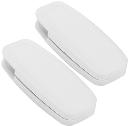BESPORTBLE Accesorios para Persianas Enrollables 2 Piezas Manija de Plástico Cuadrada Pequeña para Cortinas Verticales y Estores, Peso de Cordón para Ventana, Repuestos para Estores y Hogar