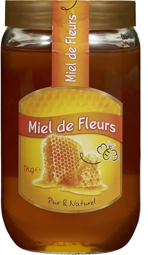 MELI & MELAPI - Miel de Fleurs - Pot d'1Kg - Le Lot De 4