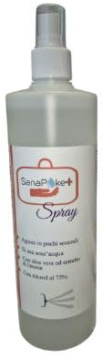 Sanapoket spray igienixìzzante mani con aloe vera e limone 500ml