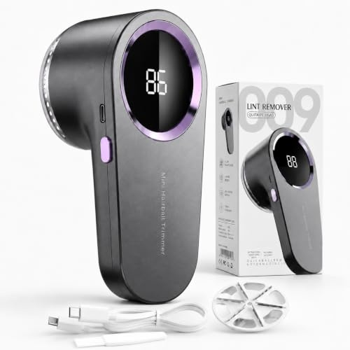 Quitapelusas Eléctrico Recargable USB - Cuchilla de Repuesto y Cepillo