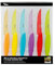 AUSONIA - 96526 CONFEZIONE SET 6 COLTELLI DA CARNE BISTECCA COLORATI