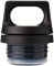 SIGG Hot & Cold Top Black Verschluss (0.3 & 0.5 L), Ersatzteil Thermosflasche Hot & Cold, auslaufsicherer und tragbarer Verschluss