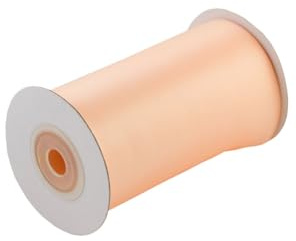 Creativery 10 m rulle satinband 100 mm Apricot 714