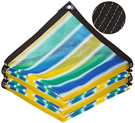75% Schattiernetz GewäChshaUs Plane Sonnensegel Schattier, Multifunktional Atmungsaktiv Schatten Tuch,FüR Garten GewäChshaus Blumen Pflanze Beschattungsnetze (10mx15m/32.8ftx49.2ft)