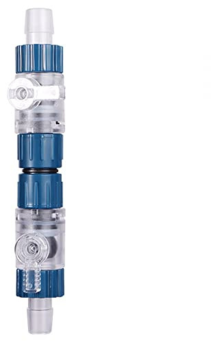MiOYOOW Aquarium Hose Valve, Fish Tank Hose Connector Fishbowl Water Flow Control Valve with Quick Release Handle for Aquariums Fish Tanks