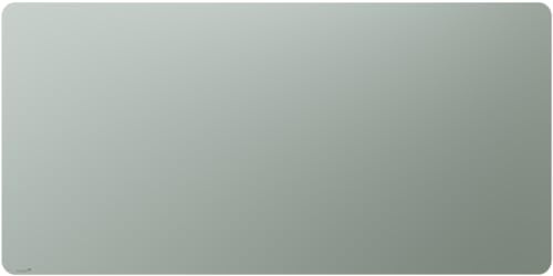 Legamaster Großes Glas-Whiteboard 100x200cm – Beschreibbare abwischbare Glastafel mit Magnetwand-Funktion in Salbeigrün