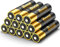 BONAI Pile Rechargeables AAA Ni-MH, Top en Plaqué Or, Piles Rechargeable AAA 1,2V 1200mWh Haute Capacité avec 1500 Cycle, Faible Autodécharge, Batterie Préchargée - 12PCS