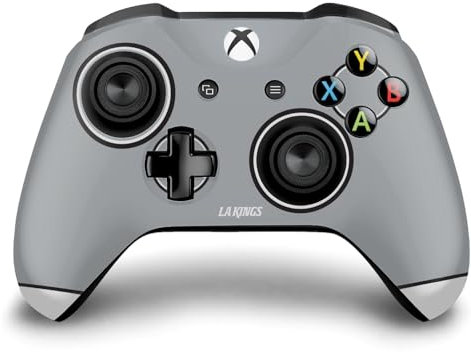 Head Case Designs Offizielle NHL Einfach Los Angeles Kings Vinyl Haut Gaming Aufkleber Abziehbild Abdeckung kompatibel mit Xbox One S/X Controller
