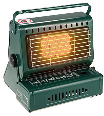 Calentador de butano para exteriores, 1,3 kW, calentador personal de gas con asa, para viajes, camping, senderismo, picnic