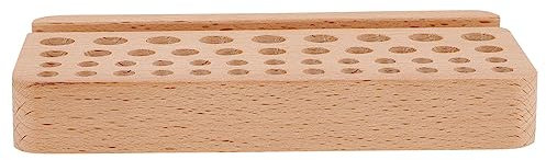 Hemobllo Handwerkzeug Aufbewahrung Organizer Für Lochstanzen Holzständer Für Werkzeuge Multi-hole Für Saubere Und Geordnete Werkbänke Langlebig Und Praktisch Für -projekte