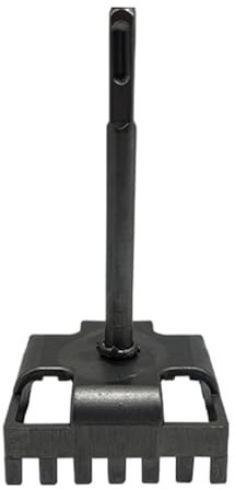 Electrical Box Cutter, Square Slot Cutter, Precision Oscillating Punch Hole Saw 3.39x3.39x5.51 inches, Rectangular Mortising Tool with Ergonomic Handle for Ceiling and Sheetrock Work