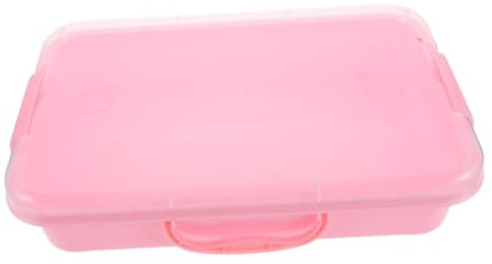 COSMEVIVI Sandkasten Für Junge Mädchen Mit Abnehmbarem Deckel Sandspielzeug Für Draußen Langlebige Aufbewahrungsbox Für Sand Und Zubehör