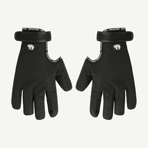 BEARPAW PRODUCTS Schießhandschuh Hunter Leder Komfort präziser Ablass Fingerschutz für Recurve Langbogen traditionelles Bogensport Training