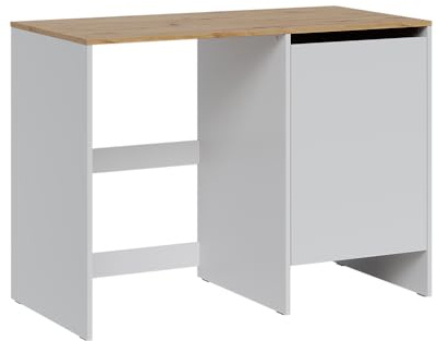 Vicco Armario para Lavadora Viktor Blanco/Roble Artesanal 119.6x88.2 cm