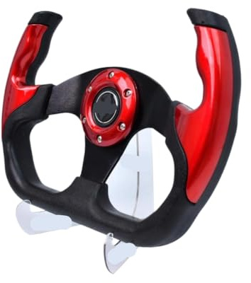 CTorr0Sve D Shape 12.5 Inch Steering Wheel Compatible With Tiypeor Sport Style Gaming Racing Drift Steering Wheel
