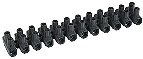 FAMATEL 216N-Morsetto Di Collegamento 16 mm 76A: Nero