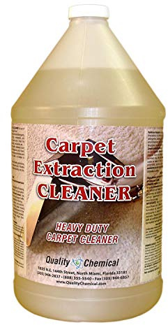 Commercial Carpet Extraction Cleaner and Shampoo. Heavy-duty carpet cleaner for use in all extraction type machines.-1 gallon (128 oz.)