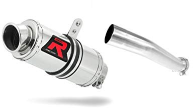 DOMINATOR Terminale di Scarico Marmitta Silenziatore GP1 compatibile con YZF R1 1000 RN04 1998-2001