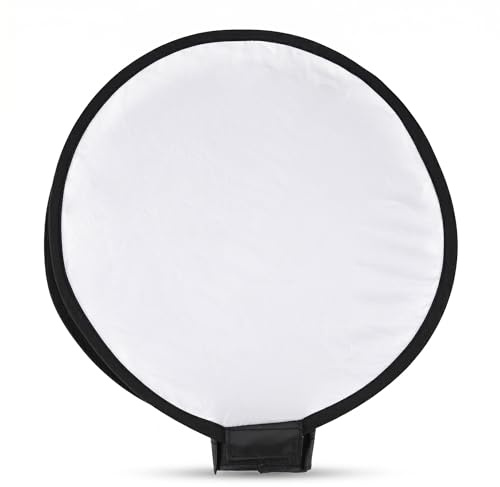 30cm/40cm Mini Portable Softbox Pliable Rond Beauté Plat Flash Diffuseur Softbox avec Sac de Rangement Universel Softbox Rond pour Appareil Photo Flash(40cm)