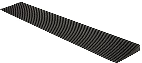 Rampe aus Gummi Auffahrrampe Bordsteinrampe Rollstuhlrampe Auffahrkeil Türschwellenrampe Schwellenrampe Auffahrhilfe Stufenrampe Höhe von 25 mm Kingpower