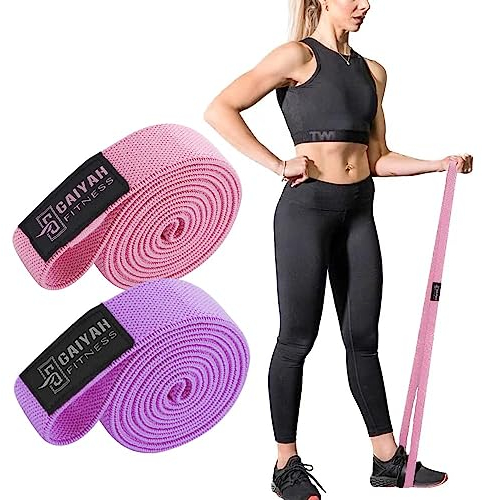 Long Resistance Bands Fabric, Exercise Bands Resistance For Women，fitness Bands Resistance Women Elastic Bands Gym Bands Tretch Band Pilates Band Pull Up Resistance Band Mini Bands