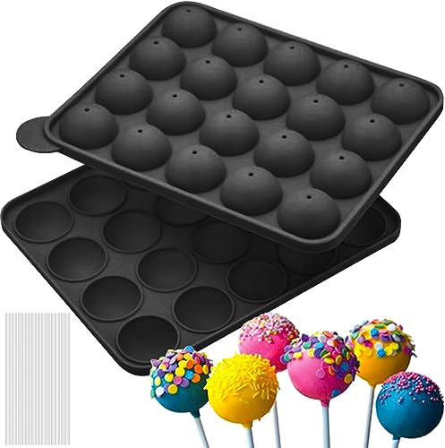 Moule à cake pop en silicone résistant à la chaleur 21808