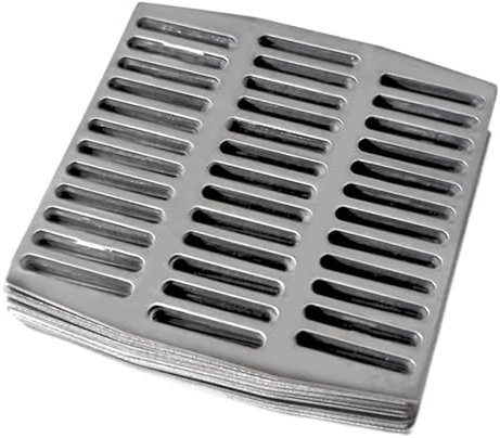7.1x7 Cm Stainless Steel Weep Hole Covers 40 Pieces Stainless Steel Brick Drain Hole Covers Steel Wool Fill Refractory Bricks Stainless Steel Brick Weep Hole Covers For Brick Walls