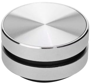 Zyeatary Mini Altavoz Bluetooth Portátil Convierte Cualquier Cosa en un Altavoz Vibración de Inducción de Conducción Ósea Inalámbrica (Plata)