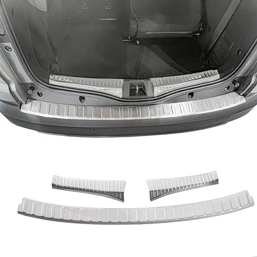 Recambo | Protector de Parachoques Trasero | Compatible con Dacia Jogger | a Partir de 2021 | Acero Inoxidable Mate | Protección Borde de Carga