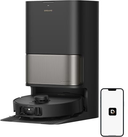 dreame L40s Pro Ultra Saugroboter, selbstreinigende Wischmopps, 19.000 Pa Saugkraft, 100% Detangling DuoBrush, ausfahrbare Wischmopps, Hindernisvermeidung für mehr als 180 Objekte, Sprachsteuerung