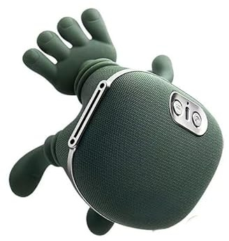 Aocesk ZoserX - Bionic Heated Massager, Portable Shiatsu Neck and Back Massager, Electric Deep Tissue 4D Kneading Massage, Simulated Human Hand Design for Pain Relief and Muscle Relax (Green)