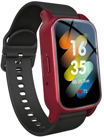 COYEUX Montre Connectée pour Personnes Âgées, avec Détection des Chutes, Alerte Médicale SOS, Traceur GPS Et Appel d'urgence, avec Surveillance De La Santé, Appel Vidéo 4G HD, pour Seniors