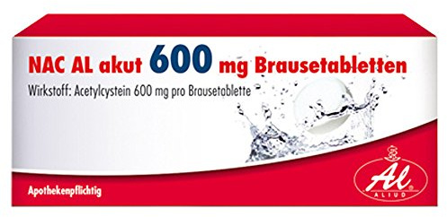 NAC AL Akut 600 mg Brausetabletten 20 Stück