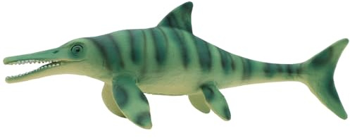Bullyland 61422 Figurine de Dinosaure Ichthyosaurus Museum Line, env. 7,3 x 20,5 cm, idéale comme Figurine de gâteau détaillée, sans PVC, pour Les Enfants pour Jouer avec l'imagination