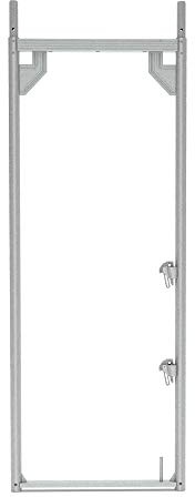 Alu-Vertikalrahmen quadro H200 B73 Aluminium original Altrad assco quadro✓ made in Germany✓ Baugerüst Gerüst