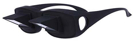 Supvox Horizontale Lesebrille Liegen Bettprisma Brille Mit Hochauflösendem Objektiv Für Lesen Im Bett Fernsehen in Rückenlage Ohne Kopfbewegung Für Menschen Mit Eingeschränkter Mobilität