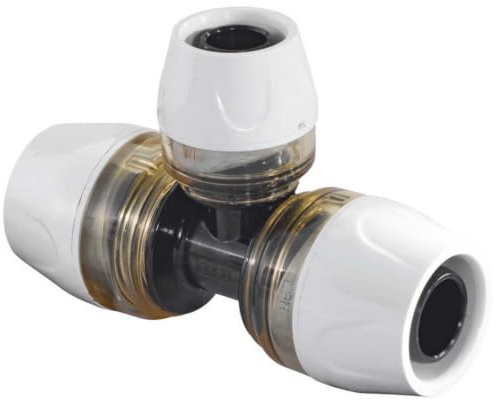Uponor RTM Steckfitting T-Stück 25 x 2,5mm - 16 x 2mm - 25 x 2,5mm