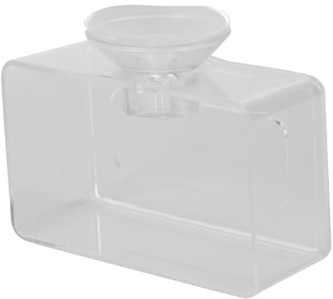 BESPORTBLE Acryl Aquarium Feeder Fisch Tank Feeder Schwimmende Fisch Feeder Tank Lebensmittel Feeder S Größe