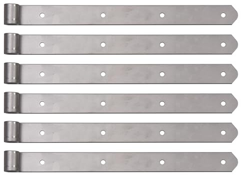 Alberts 835996 Ladenband | in verschiedenen Ausführungen | Edelstahl | Rolle Ø16 mm | Größe 400 x 35 mm | 6er Set
