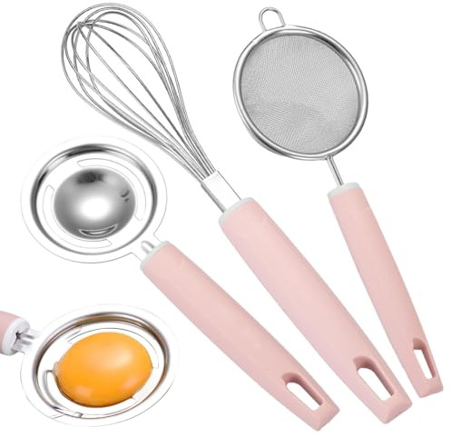 Strumento di separazione delle uova, separatori di uova per tuorlo d' | Separatore per uova in acciaio inossidabile Strumento per setacciare le uova a manico lungo, fruste Estrattore bianco d'
