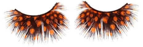SAFIGLE 2paare Federwimpern Kostümwimpern Falsche Wimpern Partywimpern Wimpern Mit Federn Für Kostümpartys Und Verschiedene Anlässe