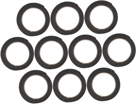 Hemobllo 10 rollos Cinta Sellado Autoadhesiva para Cocina Tiras Selladoras Impermeables para Juntas Gas Protección Polvo y Agua Encimeras y Placas