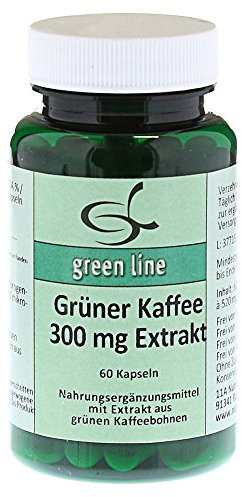 Grüner Kaffee 300 mg Extrakt Kapseln