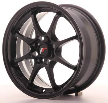 Japan Racing JR5 Mattblack 7 x 15 ET35 4 x 100 Leichtmetallfelge