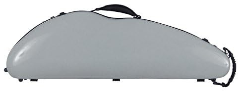 Geigenkoffer Fiberglass 4/4 Safe Flight silber M-case + Musiktasche