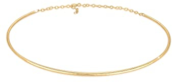 Elli Halskette Damen Basic Cuff Choker Blogger Trend in 925 Sterling Silber 40 cm Länge