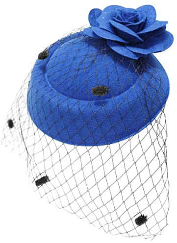 Ro Rox Ruby Rosen Vintage Retro 40er 50er Jahre Fascinator Hochzeit Party Hut